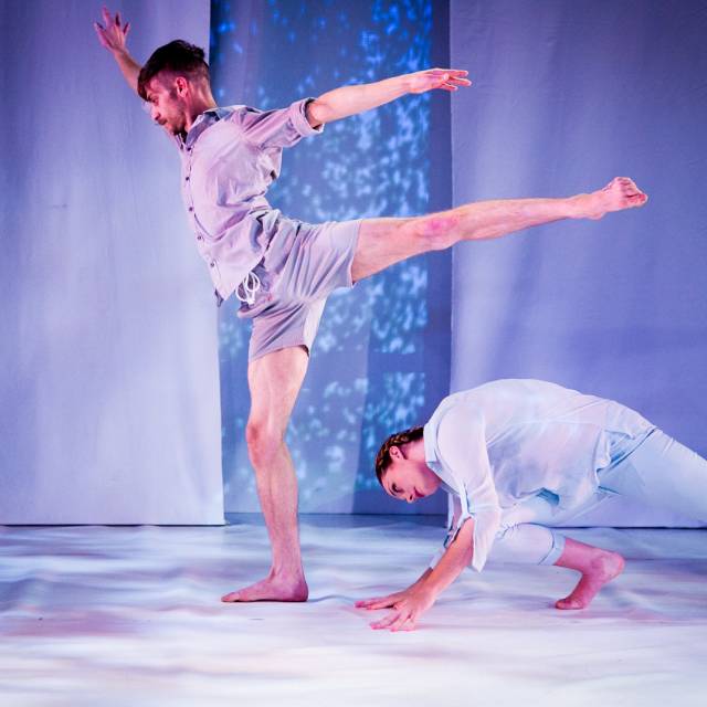 Christian Beasley and Tess Hewlett | Four Seasons | Photo by Taso Papadakis  for the L.A. Contemporary Dance Company